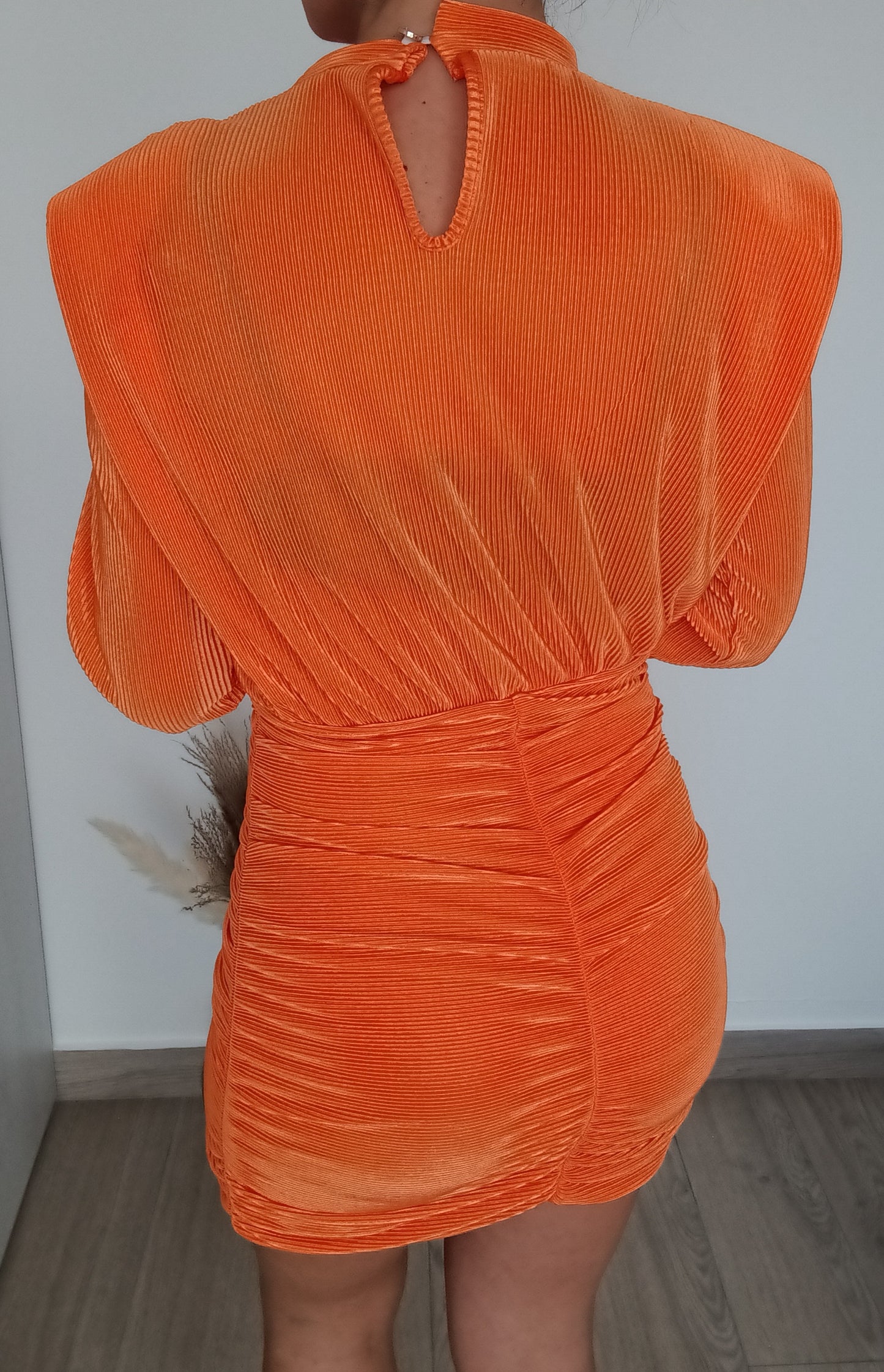 Vestido Wanda naranja